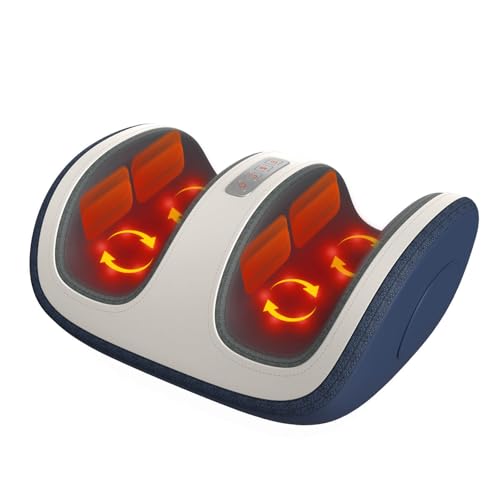 Image of SLOTHMORE Shiatsu Foot & Calf Massager with Compression & Heating, Deep Tissue Kneading Improves Circulation, Helps Plantar Fasciitis, for Foot, Calf, Arms, Fit Up to Size 14