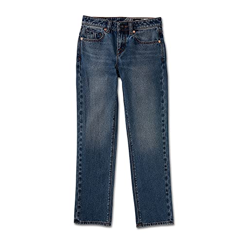 Volcom Boys Vorta Slim Fit Denim Jeans - Stylish and Comfortable Everyday Wear
