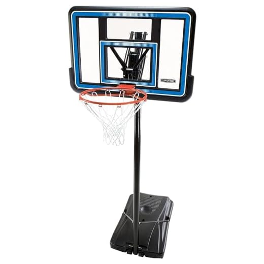 Lifetime 90023 Portable Backboard Basketball System, 44-Inch