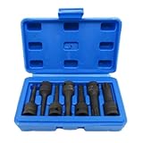 Large gamme de tailles : le lot comprend des douilles T20, T25, T30, T40, T50, T55 et T60, offrant une gamme complète de tailles pour différentes tâches.