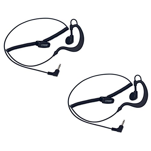 COODIO 2 x 3,5mm Ricevere Solo Auricolare Forma di...