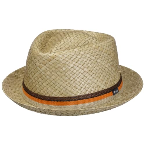 Lipodo Diamond Crown Nature Straw Hat Women/Men Nature 7 1/2-7 5/8