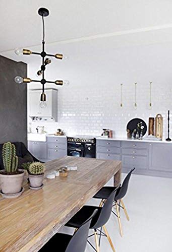 2Xhome Dsw Molded Plastic Shell Bedroom Dining Side Ray Chair With Brown Wood Eiffel Dowel-Legs Base Nature Legs Black #TOP2