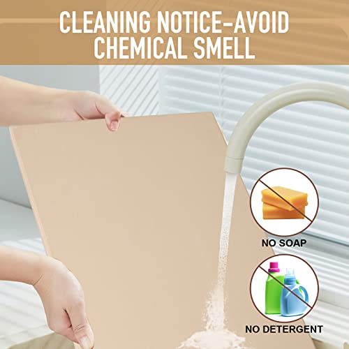 Mepple Pizza Stone For Oven Grill,Pizza Pan Baking Stone With Scraper Perfect For Pizza Bread Bbq, Thermal Shock Resistant Rectangle,12X15 Inch #TOP6