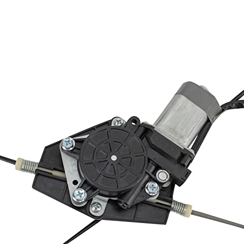 Image of TRQ Front Passenger Side Power Window Motor and Regulator Assembly One Touch Anti Pinch Compatible with 2008-13 Nissan Altima 2 Door CL32 Coupe