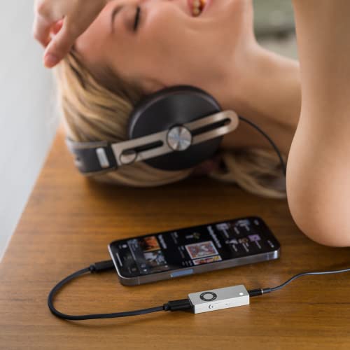 Image of Audioengine DAC3 Portable USB-C DAC - 32-Bit Headphone Amplifier and Hi-Res Audio Adapter for iPhone, Android, Laptop and Tablet