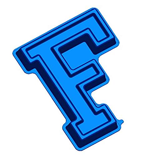 NCAA Florida Gators F Cake Pan with Stand, One Size, Blue