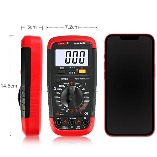 The7Box Professional Capacitor Tester Lcr Meter Lcd Digital Capacitance Inductance Resistance Tester For Testing Resistance, Capacitance And Inductance Also It Can Be Used To Test Triodes. #TOP1