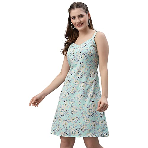 Image of OOMPH! Women's Crepe A-Line Mini Dress