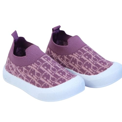 Image of Baby Choo Choo Shoes for Boys & Girls | Soft Slip-On Toddler Shoes with Whistle Heel | Breathable Knit Upper | PVC Sole | Ages 6 Months-3 Years