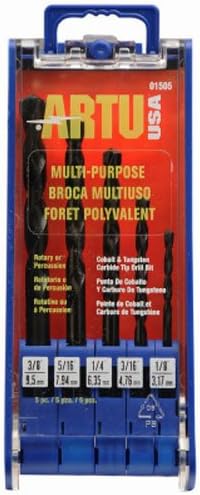 Artu USA Inc 01505 Multipurpose Drill Bit Set