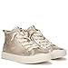 Blowfish Malibu Youth Girls Vibin-K Sneaker Platino Gold Faux Leather 3 M