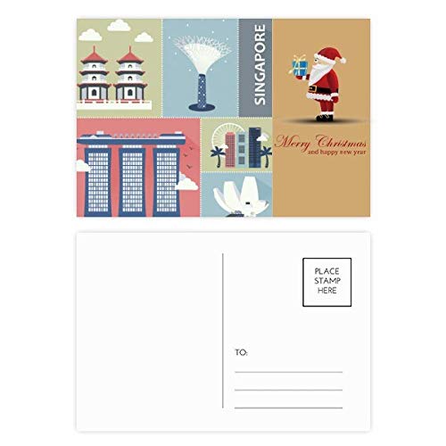 Cartes postales Singapour paysage urbain pour décoration et correspondance