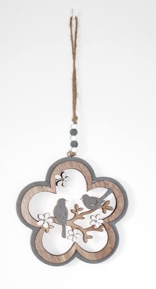 Ideen Mit Herz Lot De 3 Crochets Décoratifs Pour Fenêtre Et Porte | Design 2 | 6,5 Cm X 3 Cm X 6,1 Cm | Blanc