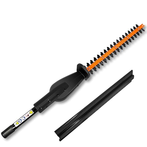 VIYUKI 17-1/2 in. Hedge Trimmer Attachment for Compatibility Troy-Bilt Remington Craftsman Yard Machines Yardman Snapper Bolens Murray Ryobi Greenworks Kobalt