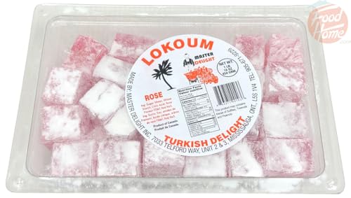 Master Delight Lokoum dulce turco suave rosa en caja 10 lb miniatura 1