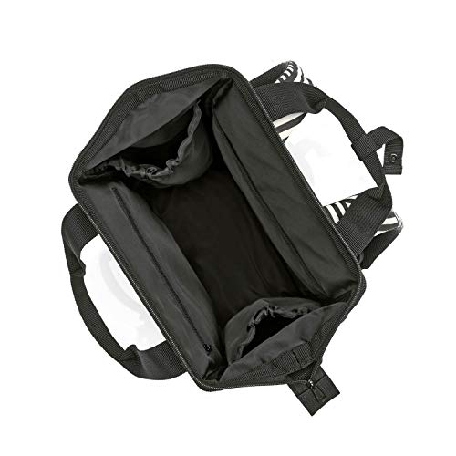 Reisenthel allrounder R rugzak tas 25 x 40 x 17 cm / 12 l / polyester, zebra (meerkleurig) - RA-JR1032 - Image 4