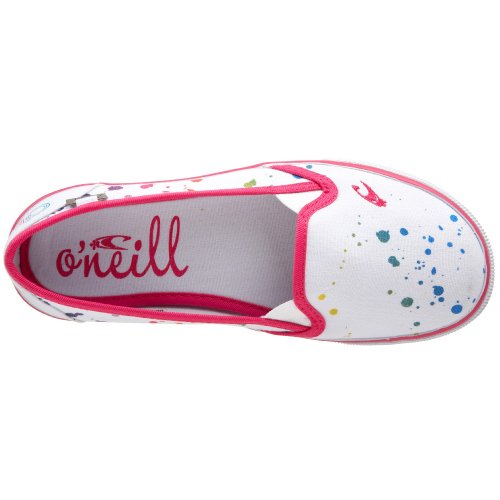 Image of O'Neill Women's Doheny Canvas Low Profile Vulcanized Twin Gore Slip On