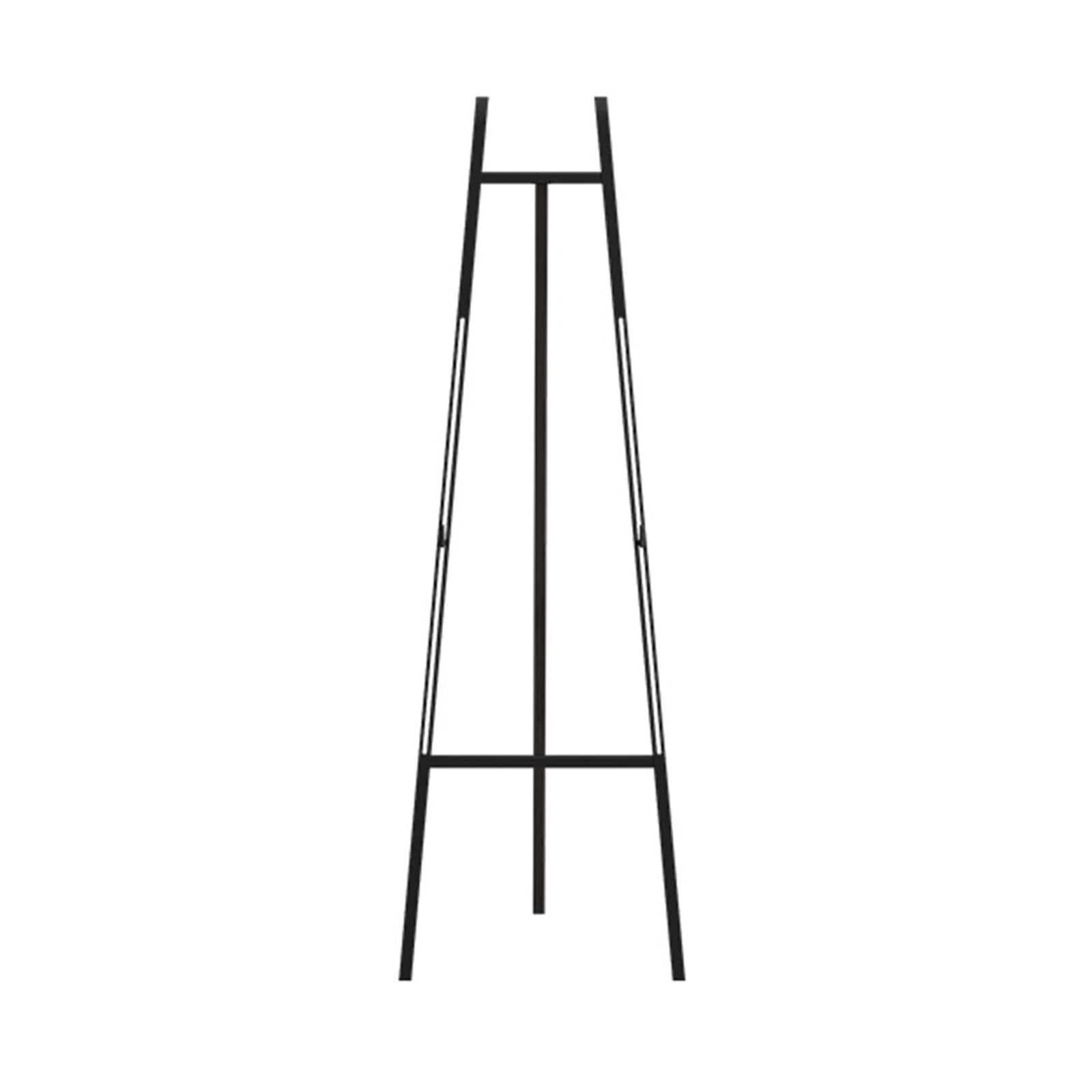 Przenośny statyw sztalugowy 141 cm artystyczna sztaluga podłogowa na znaki ślubne znak powitalny tablica kreślarska solidny metal w kolorze czarnym/białym/złotym regulowana wysokość dla artystów i