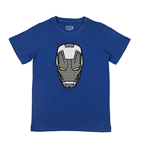 Image of Marvel Avengers by Wear Your Mind Boys Tshirt (DMABCT037.10 Royal Blue 7-8Y)