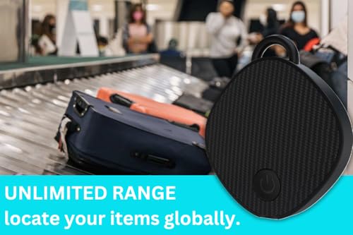 Unlimited Range GPS Tracking Device Item Locator for Car, Purse, Pet, Key Work with Apple Findmy No 3rd App Needed (Black) - Image 6