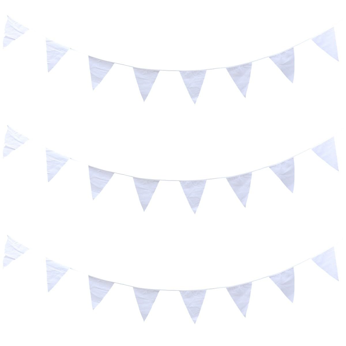Abaodam 3pezzi Bandiere Triangolari Decorative Da Metri Banner Da Appendere Per Matrimoni e Feste Versatile e Leggero Per Decorazioni Di Interni e Foto