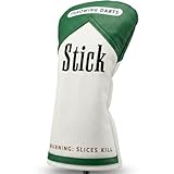 Funny Driver Headcover – Cool Golf Club Cover for Drivers, Premium Leather Head Cover, Funky & Unique Golf Headcover