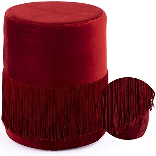 Taburete de comedor y sofá tapizado para adultos en madera maciza 5