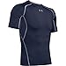 Under Armour Men's UA HeatGear Armour Short Sleeve Compression Shirt LG Navy