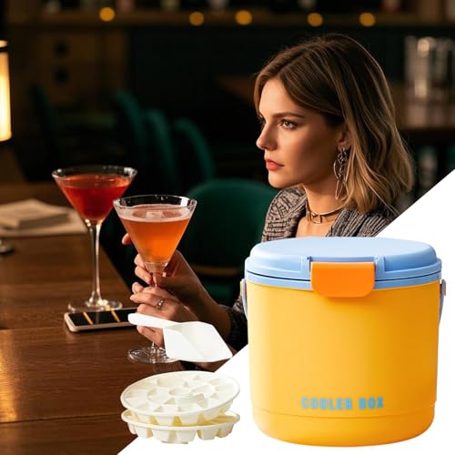 Seau à glace d'extérieur à triple isolation avec couvercle pour vin - 8