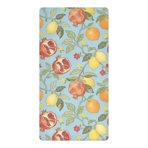 Drap-housse imperméable William Morris Grenade lit bébé 71x132 cm - 2