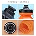 Tizuqe Squeeze Cycling Sports Water Bottle for Biking and Outdoor Activity Cycling Water Bottle Squeeze Bicycles Water Bottle