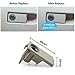 DANDOGHH Car Glove Box Switch Handle Toolbox Compartment Lid Switch Grip Lock,Fit for Mercedes Benz C E Class W204 W212 W207 GLK204