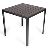 gartentisch rund mosaik ZUSATZFUNKTION: Verbinden Sie zwei oder mehr Tische mithilfe der integrierten Schlösser und nutzen Sie die Tische vielseitig. Stellen Sie dafür die Tische nebeneinander, schieben Sie den Metallstift durch die Öffnung des anderen Tisches und drehen ihn um 90°, um die Tische sicher miteinander zu verbinden.