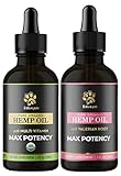 Billion Pets Hemp Oil for Dogs and Cats - Stress and Anxiety - Organic Calming Drops