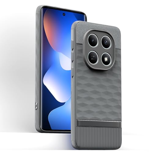 Image of Outlouders Back Cover for Redmi Note 15 5G | Full Camera Protection | TPU Soft Flexible Shockproof Bumper Case (Grey)