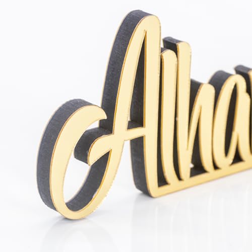 Decoración Ramadán Bismillah Mashallah adorno mesa y arte islámico 5
