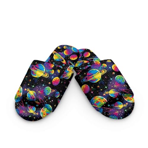 Forchrinse House Slippers for Women Open Toe Fuzzy Guest Slippers Washable Reusable Spa Hotel Slipper2