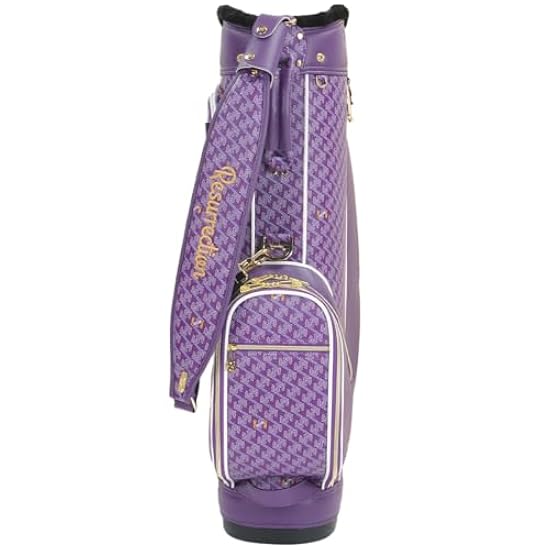 レザレクション　キャディバッグ　パープルピンク レザレクション キャディバッグ パープルピンク Caddy Bag