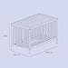 Storkcraft Hillcrest 4-in-1 Convertible Crib (White) - Converts to Daybed, Toddler Bed, and Full-Size Bed, Fits Standard Full-Size Crib Mattress, Adjustable Mattress Support Base