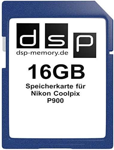 Preisvergleich Produktbild 16GB Speicherkarte für Nikon Coolpix P900