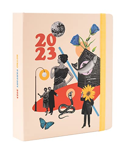 Kokonote Agenda 2023 semana vista Premium Retro Fantasy - Agenda anual 2023 - Kokonote agenda 2023 - Agenda semana vista 2023 17 meses │ Agenda escolar 2022-2023 - Agenda semanal - Papeleria bonita