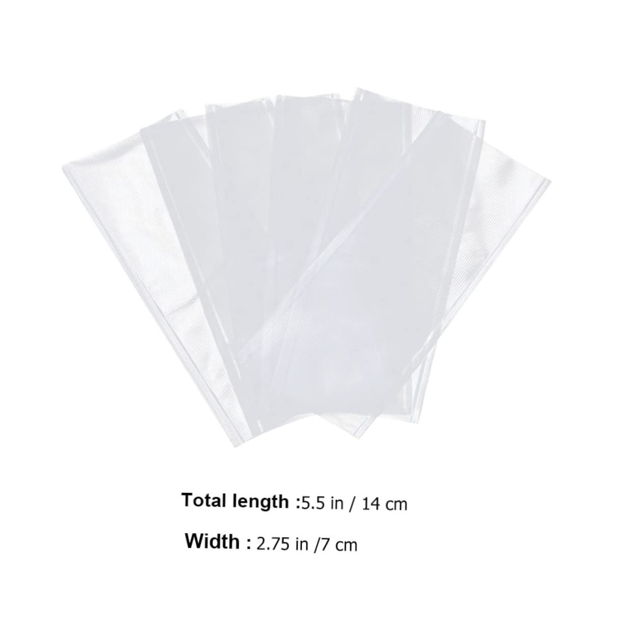 BIUDECO 100Pcs Water Soluble Fishing Bait Bags Practical Water Soluble Storage for Quick Dissolving Bait Lightweight Portable for Fishing Enthusiasts