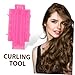 Vaguelly 1 Set Flexible Hair Perm Rods for DIY Curls Plastic Curling Tools for All Hair Types Easy to Use Fine Workmanship for Beautiful Waves