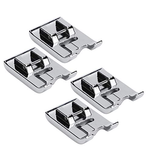 Prensatelas redondo multifuncional, 4 piezas accesorios de máquina de coser