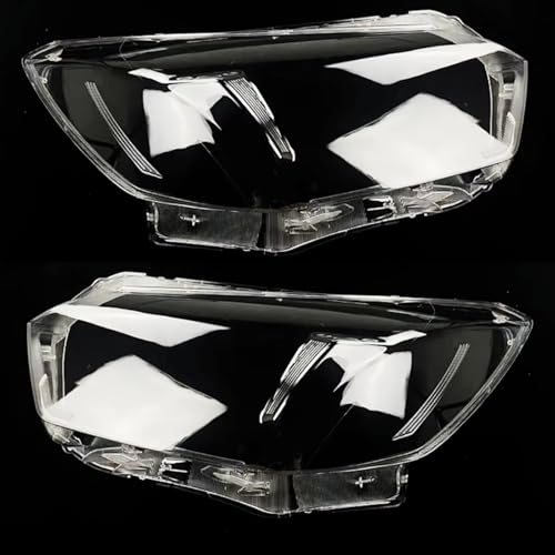 Abat-jour de phare transparent en polycarbonate premium pour modèle auto Venucia D50 R50 Paire