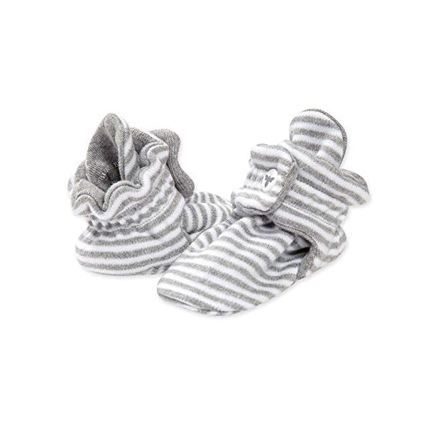 Burt's Bees Baby Unisex Kinder Baumwolle Hausschuh-Socken