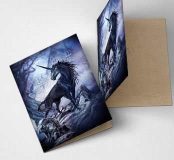 Biglietto di auguri alchemy Gothic Nocticorn