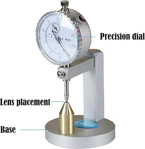 Calibrador de espesor para lentes 0-10mm mecánico miniatura 2