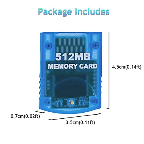 Mcbazel WAII-000001 Gamecube Memory Cards,Memory Card Compatible thumb #7
